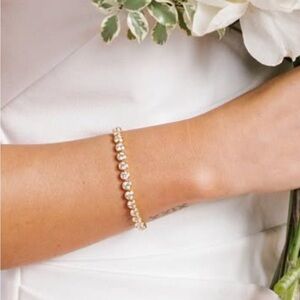 Kendra Scott x Emily Travis bridal bracelet